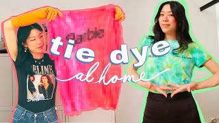 Can I tie dye at home 100 indoors  WITHWENDY [upl. by Ressler]