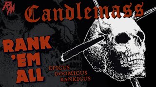 CANDLEMASS Albums Ranked 💀 From Worst to Best  Rank Em All Epicus Doomicus Rankicus [upl. by Euton]