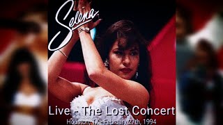 Selena  Live Astrodome 1994 Concept UPDATED VERSION New clip  rare picture HD [upl. by Carhart69]