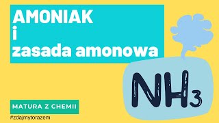 AMONIAK I WODA AMONIAKALNA ZASADA AMONOWA [upl. by Assirec953]