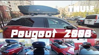 Roof box Thule Motion XT L PEUGEOT 2008 [upl. by Adnah]