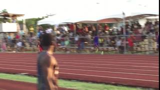 Antigua Barbuda National Track amp Field Champs  100m Men u15 [upl. by Takara67]