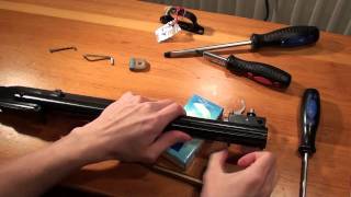 Break Barrel Air Rifle Maintenance Part 1 [upl. by Keller]