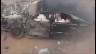 Accident of the arab stupid driver [upl. by Casta]