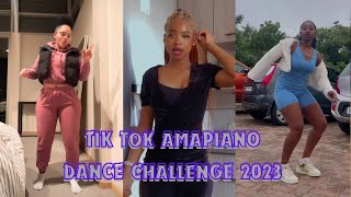 NEW AMAPIANO DANCE CHALLENGE  2024  TIKTOK VIRAL [upl. by Idnil]