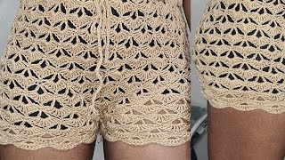 Easy Crochet Shorts Tutorial [upl. by Marjory]