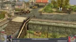 Faces of War  Allied campaign walkthrough  Mission 3  Walcheren Isle 24 HD [upl. by Enilorac]