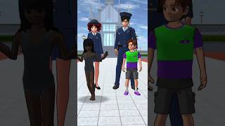 Petugas polisi sakuraschoolsimulator shorts games sakura viralvideo [upl. by Theurich]