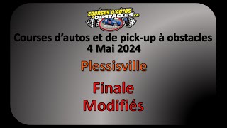 Courses à obstacles  Plessisville  4 Mai 2024  Finale Modifiés [upl. by Anaerda]