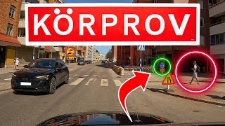 UPPKÖRNING BIL  GODKÄNT KÖRPROV Häng med i bilen på körning prov uppkörning körkort körprov [upl. by Amargo993]