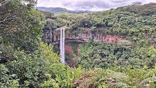 Mauritius  Chamarel Waterfall  Twin Falls Maurice [upl. by Hesta]