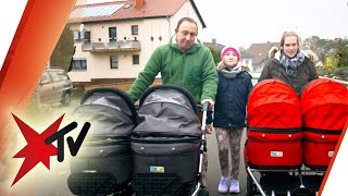 Leben mit Vierlingen Wie geht es Familie AckerKalina ein Jahr nach der Geburt  Teil 2  stern TV [upl. by Tichonn950]