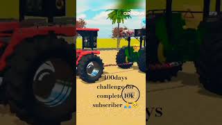 Tochan challenge HMT VS John Deere100days challenge for complete 10k subscriber DAY 2🥺🙏 shorts [upl. by Rufina380]