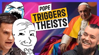 Pope too WOKE for Shapiro  Casually Debunked [upl. by Bourke734]