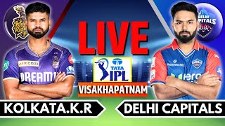 IPL 2024 Live KKR vs DC Live Match  IPL Live Score amp Commentary  Kolkata vs Delhi Live Match [upl. by Millard]