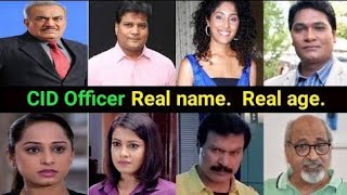 CID Officer All Star Cast  CID Officer Shocking Transformation Then vs now [upl. by Meredith]