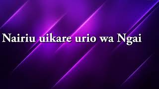 Uratugagirio Official Lyric Video Mary Nkaambi [upl. by Fisher]