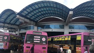 Hosur Town Bus Stand 🚌  SIPCOT Attibele Soolagiri Denkanikottai Thalli buses 🚌 [upl. by Oiragelo]