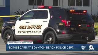 Inert grenades brought to Boynton Beach police station [upl. by Ellerehc]