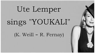 UTE LEMPER sings quotYOUKALIquot K Weill  R Fernay 1993 [upl. by Ahsiet]