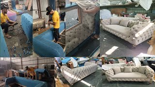 New Model chesterfield sofa [upl. by Yde]