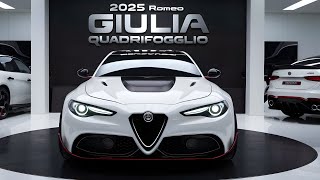 AllNew 2025 Alfa Romeo Giulia Quadrifoglioquot officially Reveal First [upl. by Yerok274]