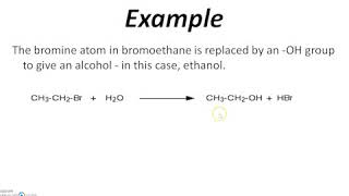 MOE bilingual grade 11chemistry hydrolysis of bromoethane edited [upl. by Fugazy]