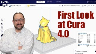 3d Printing Cura 40 vs Cura 36 First Look [upl. by Idnem]