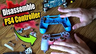 How to Take Apart PS4 Controller  Disassemble Tutorial Best Method [upl. by Iaj45]