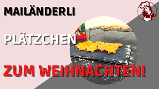 Warum Weihnachten nicht ohne Mailänderli Plätzchen fehlen darf Probier das Rezept [upl. by Tala]