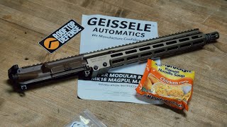 Geissele MK16 Handguard amp Criterion 145 [upl. by Anaitak]