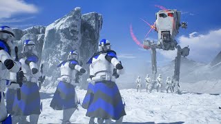 Arc Troopers vs Stormtroopers  STAR WARS JEDI FALLEN ORDER NPC Wars [upl. by Anderson]