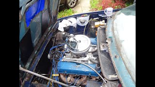 TRIUMPH TR7 V8 Holley and Offy connections [upl. by Raina419]