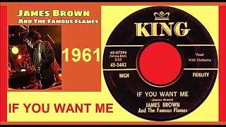 James Brown  If You Want Me Vinyl [upl. by Ahmar]