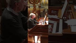 The 1st Noel practice at St Stephen’s Basilica organ by Manuel Cendoya amp Begoña [upl. by Dilahk]