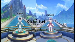 Genshin Impact 40  Aeval and Elphane The Tour Guides  Fontaine [upl. by Nye]