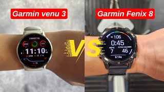 Garmin Fenix 8 VS Garmin Venu 3  Should You Upgrade [upl. by Jarlen]