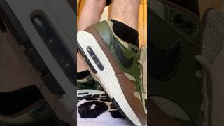 AIR MAX 1 NEUTRAL OLIVE CACAO WOW FOOT [upl. by Enwahs166]