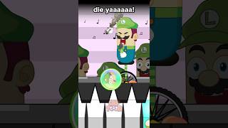 Part 2Luigi Sings   Baby luigis Head Bouncing funnycartoon memeanimation luigi mariobros [upl. by Nelyahs]