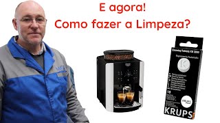 Krups XS3000 Sabe usar pastilha de limpeza Krups [upl. by Riocard559]