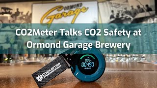 CO2Meter Talks CO2 Safety at Ormond Garage Brewery [upl. by Hollander]