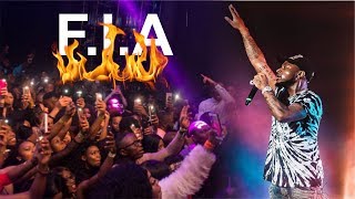 DAVIDO  FIA GOT FANS MAD  30 BILLION CONCERT LONDON 2018 [upl. by Ohare]