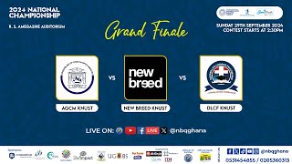 NBQ2024 Grand Finale  NEW BREED KNUST v AGCM KNUST v DLCF KNUST [upl. by Adnaral]