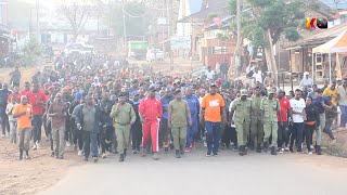 MKUU WA MKOA SONGWE AONGOZA MATEMBEZI KWA AJILI YA KUHAMASISHA UANDIKISHAJI [upl. by Emlynn464]