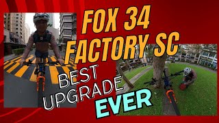 UPGRADING FOX 34 Float Factory  Captain JC Rage [upl. by Zwick254]