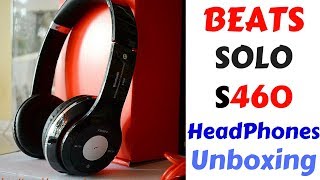 Beats Solo S460 Headphones Unboxing  Good in Budget  Bass Boosted [upl. by Vitus]