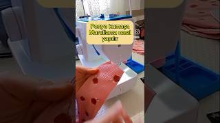 Penye kumaşa Marullamayı nasıl yapıyoruzsewing diydıydikiş [upl. by Nahtnanhoj]