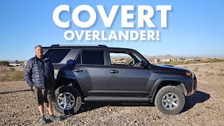 This Is The ULTIMATE Stealth SUV Camper and Overlander Modern 4Runner Build [upl. by Dorena]