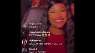 Nicki Minaj IG Live Funny Moments 🤣 [upl. by Germin661]