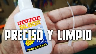 Como aplicar cianocrilato con PRECISIÓN y SIN MANCHAR Sirve para modelismo [upl. by Arita]